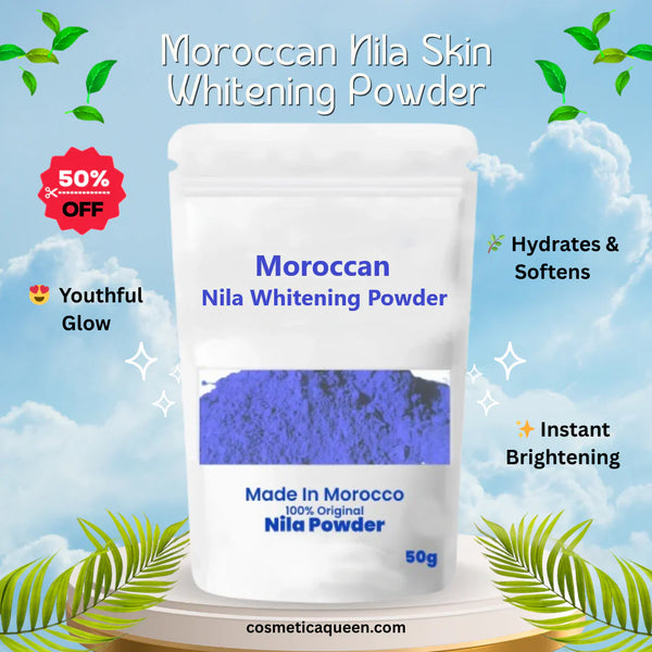 Moroccan Blue Nila Skin Whitening Powder
